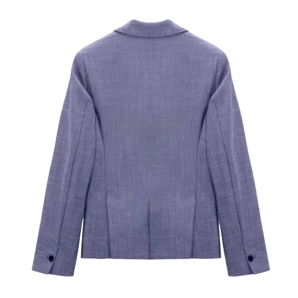NWT ZARA Heathered Tailored Jacket - Picture 5 of 10